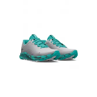 Under Armour, Pantofi pentru alergare Charged Bandit Trail 2, Turcoaz, Gri, 7