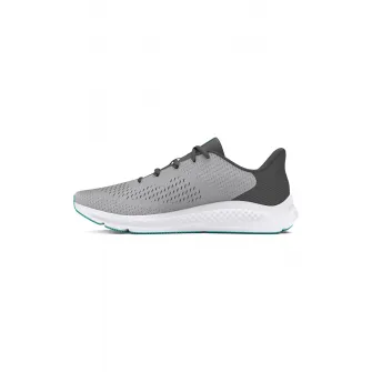 Under Armour, Pantofi pentru alergare Charged Pursuit 3, Negru, Gri, Turcoaz, 5.5