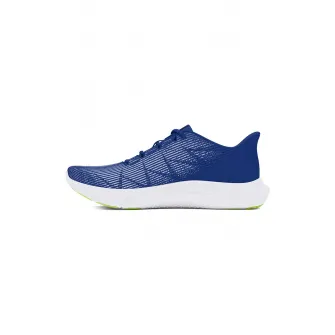 Under Armour, Pantofi pentru alergare Charged Speed Swift, Albastru inchis, Alb murdar, 9