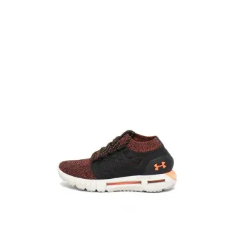 Under Armour, Pantofi sport cu aspect tricotat, pentru alergare HOVR Phantom, Negru/Oranj, 5