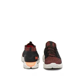 Under Armour, Pantofi sport cu aspect tricotat, pentru alergare HOVR Phantom, Negru/Oranj, 5.5