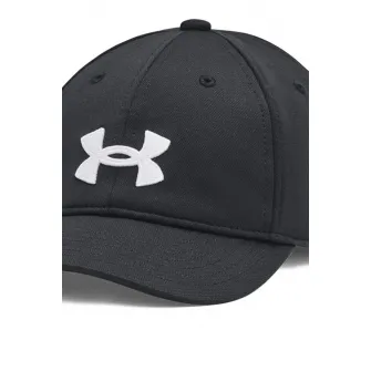 Under Armour, Sapca ajustabila cu logo brodat Blitzing, Alb, Negru stins, 56-60 CM