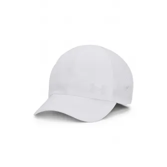 Under Armour, Sapca ajustabila pentru alergare Launch, Alb, 53-59 CM