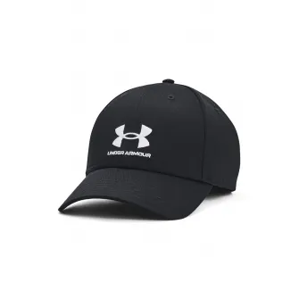 Under Armour, Sapca cu logo pentru fitness, Negru