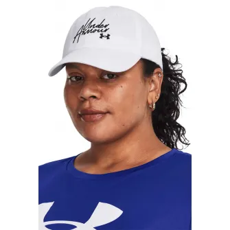 Under Armour, Sapca pentru antrenament Favorite, Alb, Negru, 54-58 CM