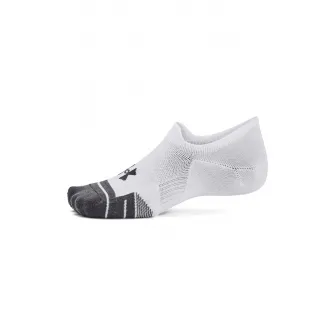 Under Armour, Set de sosete foarte scurte pentru fitness Performance Tech - 3 perechi, Alb, L