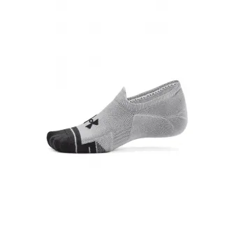 Under Armour, Set de sosete foarte scurte pentru fitness Performance Tech - 3 perechi, Negru, Alb, L