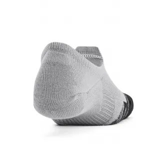 Under Armour, Set de sosete foarte scurte pentru fitness Performance Tech - 3 perechi, Negru, Alb, L