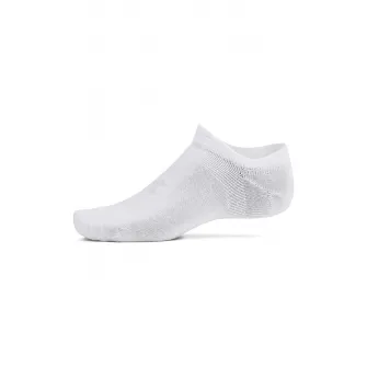 Under Armour, Set de sosete pana la glezna pentru antrenament Essential - 6 perechi, Alb, XL