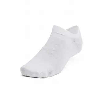 Under Armour, Set de sosete pana la glezna pentru antrenament Essential - 6 perechi, Alb, XL