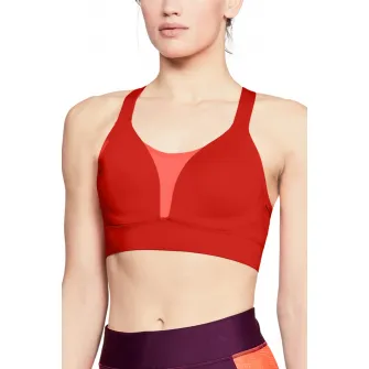 Under Armour, Sutien pentru fitness Breathelux High Impact, Rosu, 32C