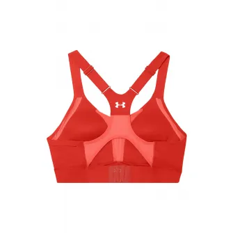 Under Armour, Sutien pentru fitness Breathelux High Impact, Rosu, 32C