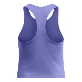 Under Armour, Top racerback cu monograma, pentru antrenament Motion Branded, Gri, Indigo, Mint, 137-149 CM