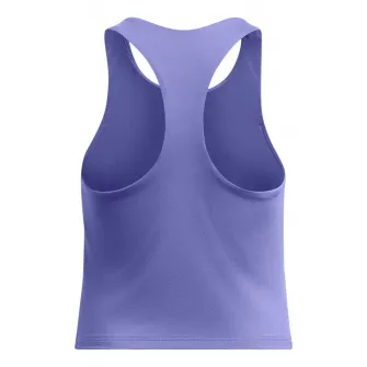 Under Armour, Top racerback cu monograma, pentru antrenament Motion Branded, Gri, Indigo, Mint, 137-149 CM