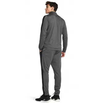 Under Armour, Trening cu buzunare laterale pentru fitness, Gri inchis, S