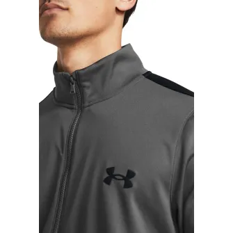 Under Armour, Trening cu buzunare laterale pentru fitness, Gri inchis, S