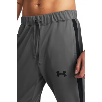 Under Armour, Trening cu buzunare laterale pentru fitness, Gri inchis, S