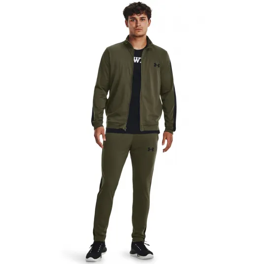 Under Armour, Trening cu buzunare laterale pentru fitness, Kaki, L