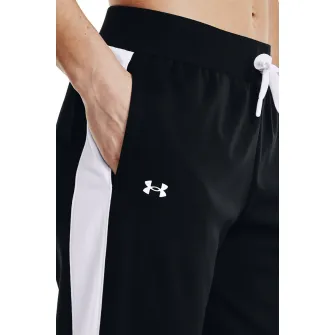Under Armour, Trening cu fermoar Tricot, Alb, Negru, XS