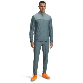 Under Armour, Trening elastic cu logo Challenger, Albastru prafuit, S