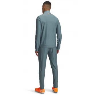 Under Armour, Trening elastic cu logo Challenger, Albastru prafuit, S