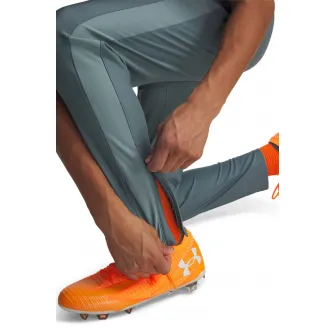 Under Armour, Trening elastic cu logo Challenger, Albastru prafuit, S