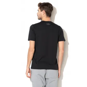 Under Armour, Tricou cu decolteu la baza gatului pentru fitness Sportstyle, Negru, M