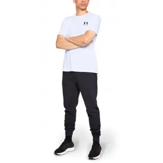 Under Armour, Tricou pentru fitness Sportstyle, Alb, M