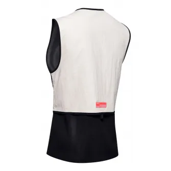 Under Armour, Vesta cu buzunare cu fermoar STM 4.1, Alb/Negru, S