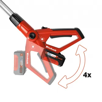 Unealta electrica multifunctionala 2 in 1 pentru gradina Einhell Power-X-Change GE-HC 18 Li T pentru crengi si gard viu, 1700 curse/min, nu contine acumulator si incarcator in setul de livrare