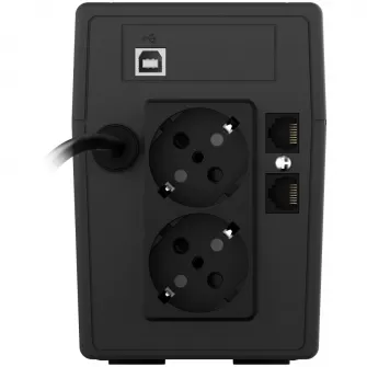 UPS NJOY Cadu 650, 600VA/360W, Line Interactive, AVR, Auto-Restart, Ecran LCD