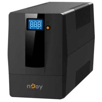 ИБП nJoy Horus Plus 800, 800 ВА / 480 Вт, сенсорный ЖК-экран, управление, автоматический перезапуск, автоматическая регулировка напряжения