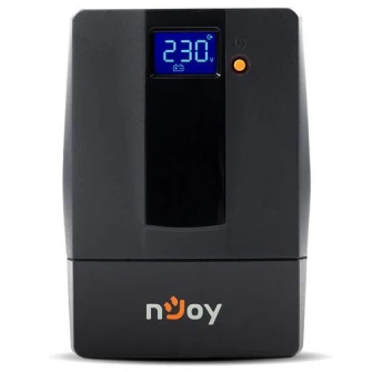 ИБП nJoy Horus Plus 800, 800 ВА / 480 Вт, сенсорный ЖК-экран, управление, автоматический перезапуск, автоматическая регулировка напряжения