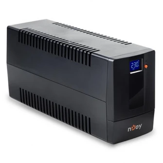 ИБП nJoy Horus Plus 800, 800 ВА / 480 Вт, сенсорный ЖК-экран, управление, автоматический перезапуск, автоматическая регулировка напряжения