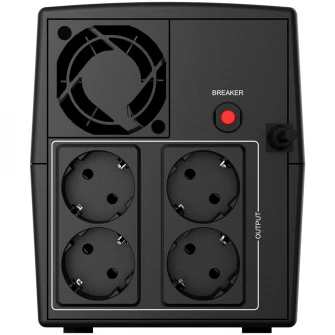 UPS NJOY Keen 2000, 2000VA/1200W, Line Interactive, Regulator automat de tensiune, Repornire automata