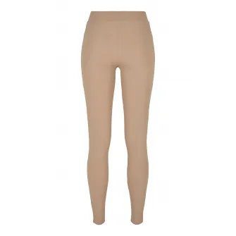 Urban Classics, Colanti cu segmente din plasa, Maro taupe, XS