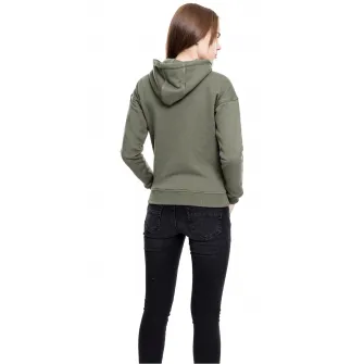Urban Classics, Hanorac cu maneci cazute, Kaki, XS