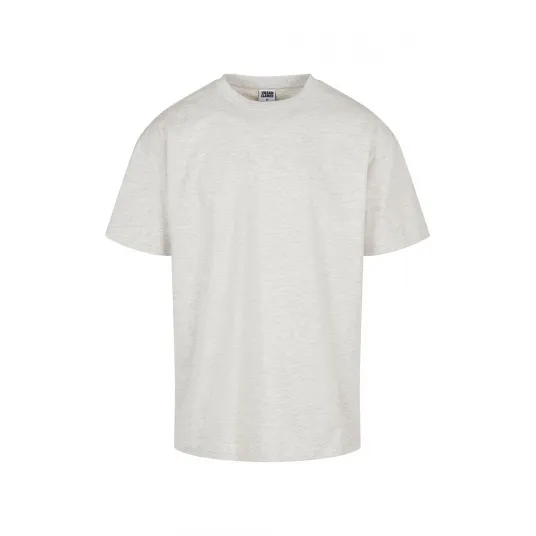 Urban Classics, Tricou supradimensionat cu maneci cazute, Gri deschis, S