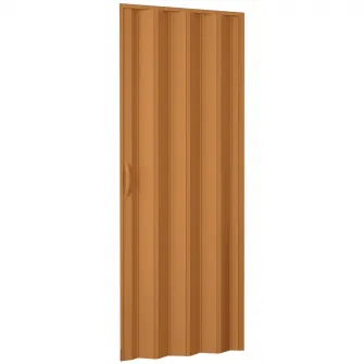 Usa plianta PVC Italbox Aurora Large, deschidere stanga/dreapta, inchidere cu magnet, 100x203cm, Cires