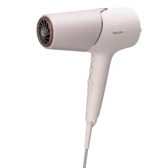 Фен Philips BHD530/00, 2300 Вт, технология ThermoShield, ионный уход, 6 режимов скорости/температуры, диффузор, насадка для укладки 11 мм, розовое золото/жемчуг
