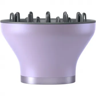Uscator de par Philips Seria 7000 BHD720/10, 1800W, tehnologie ThermoShield Advanced, ingrijire cu ioni minerali, 2 setari de viteza, 4 setari de temperatura, cap de coafare 11 mm, difuzor magnetic, Violet metalizat