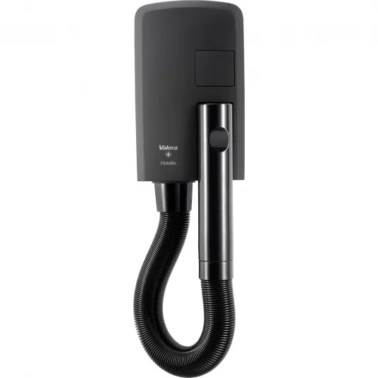 Uscator de par Valera Hotello Super AC 1400W, Negru mat