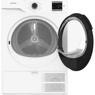Uscator de rufe ARCTIC A2T18239W, Pompa de caldura, 8 kg, 15 programe, Clasa A++, alb