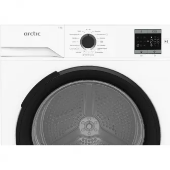Uscator de rufe ARCTIC A2T18239W, Pompa de caldura, 8 kg, 15 programe, Clasa A++, alb