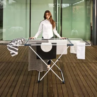 Uscator de rufe extensibil GIMI, aluminiu, 20 m, model Aliante
