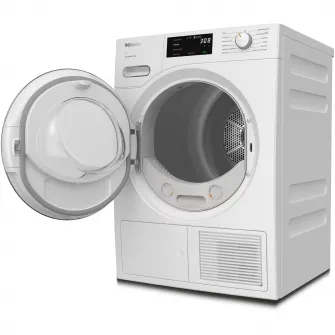 Uscator de rufe Miele TWH 780 WP, 9 kg, Clasa A+++, DirectSensor, SilenceDrum, DryCare 40, HygieneDry, Alb