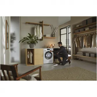 Uscator de rufe Miele TWH 780 WP, 9 kg, Clasa A+++, DirectSensor, SilenceDrum, DryCare 40, HygieneDry, Alb