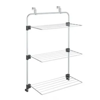 Uscator de rufe pentru usa/cabina dus pliabil Metaltex, model Gale, 11 m