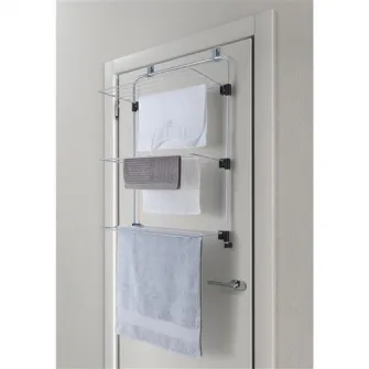 Uscator de rufe pentru usa/cabina dus pliabil Metaltex, model Gale, 11 m