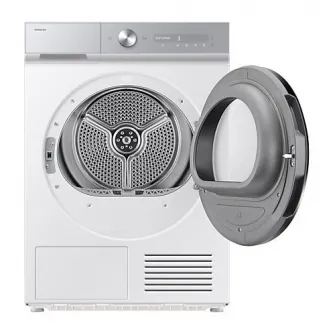 Uscator de rufe Samsung DV90DB8845GHU4, pompa de caldura, 9 kg, Clasa A, SmartThings, AI Control, Hygiene Care, AI Dry, Silent Dry, WiFi , Alb